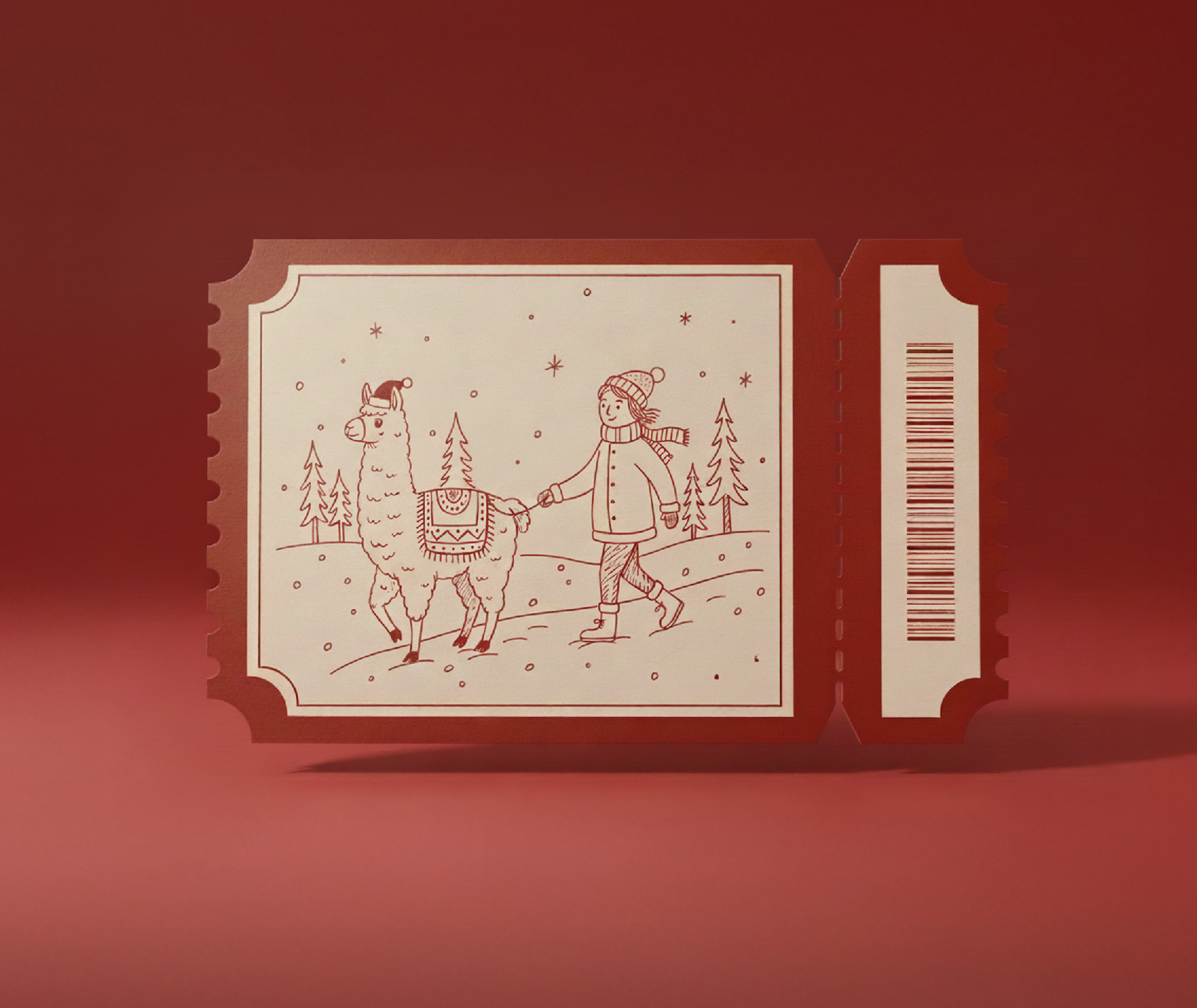 Passeggiata con i lama (buono per due persone)